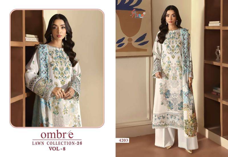 Shree fabs ombre vol 8 Wholesale designer salwar kameez in Mumbai